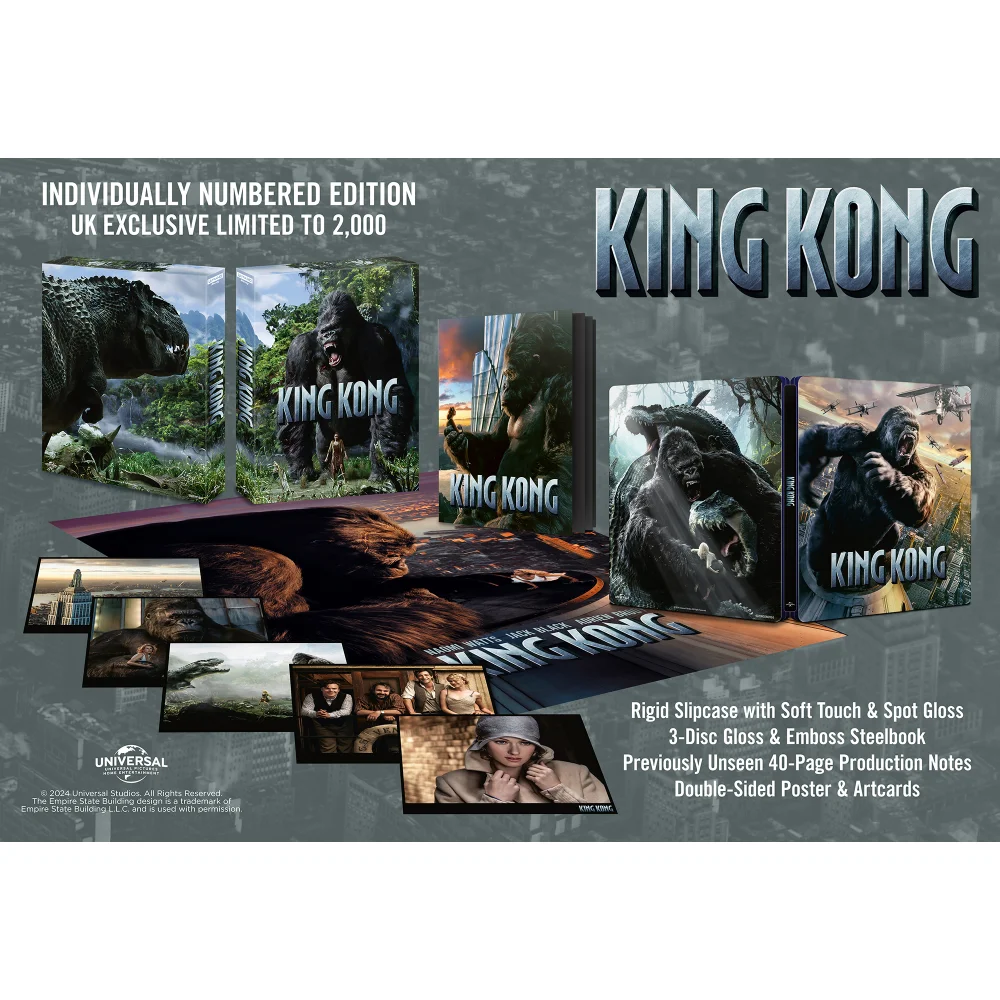 King Kong Collector's Edition 4K Ultra HD Steelbook Image 1