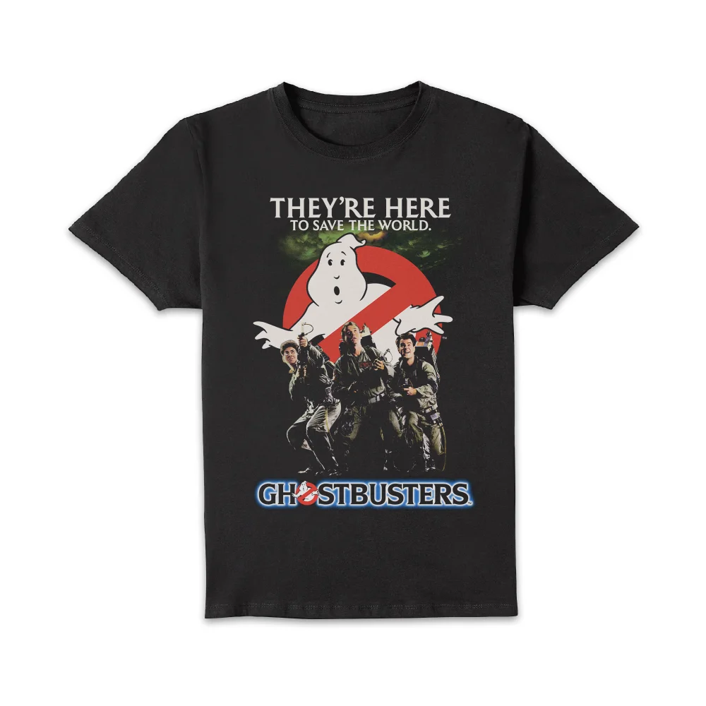 Ghostbusters Classic Poster Unisex T-Shirt - Black - S Image 1