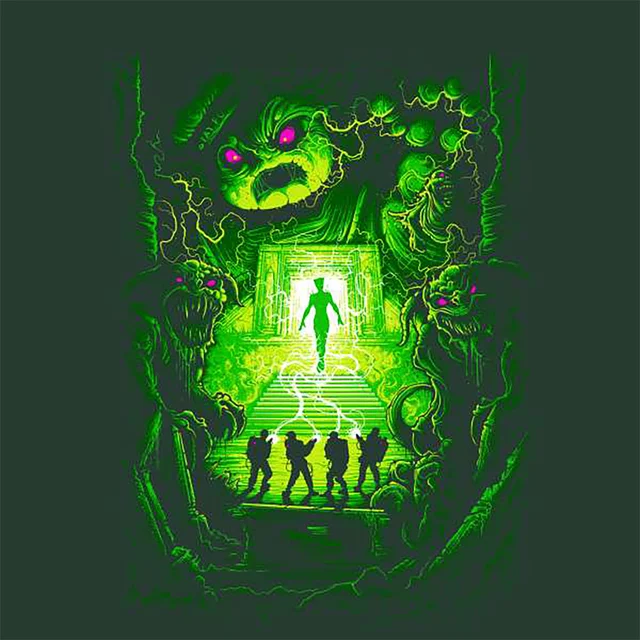 Ghostbusters Don't Cross The Streams Unisex T-Shirt - Green