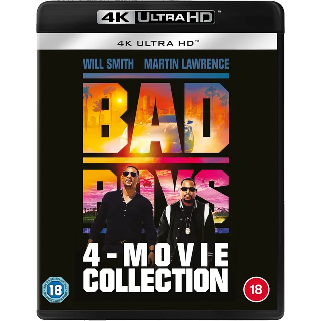 Bad Boys 4 Movie Collection 4K Ultra HD