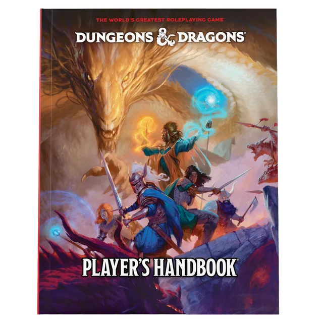 Dungeons & Dragons 2024 Player's Handbook Core Rulebook Hard Cover