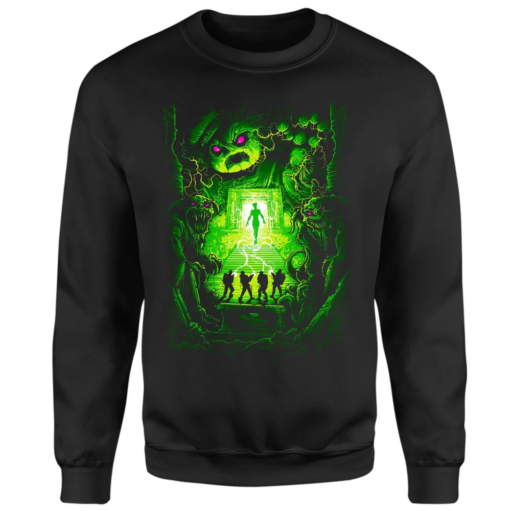 Ghostbusters Don't Cross The Streams Sweatshirt - Black - L - Noir Image 1