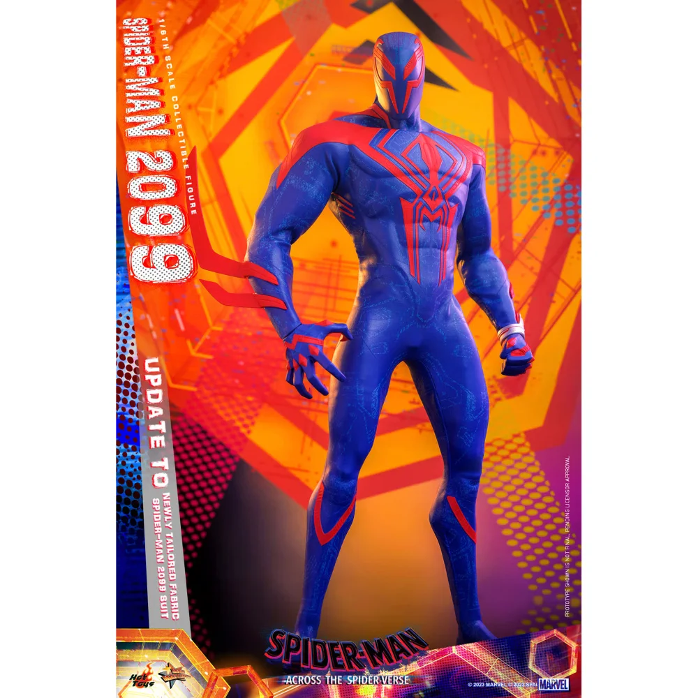 Hot Toys 1:6 Scale Marvel Spider-Man: Across the Spider-Verse Spider-Man 2099 Statue Image 1