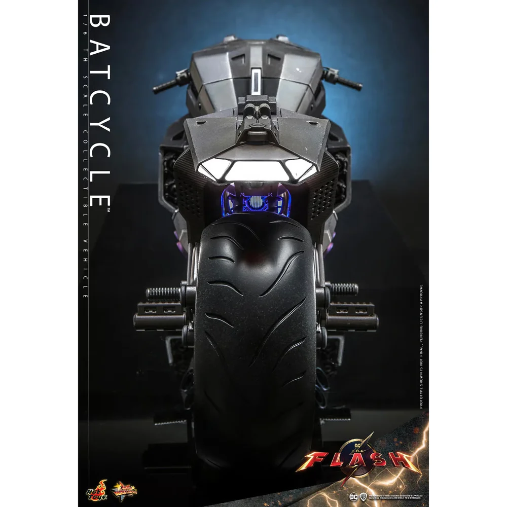 Hot Toys 1:6 Scale DC Comics The Flash Movie Batcycle Statue Image 1
