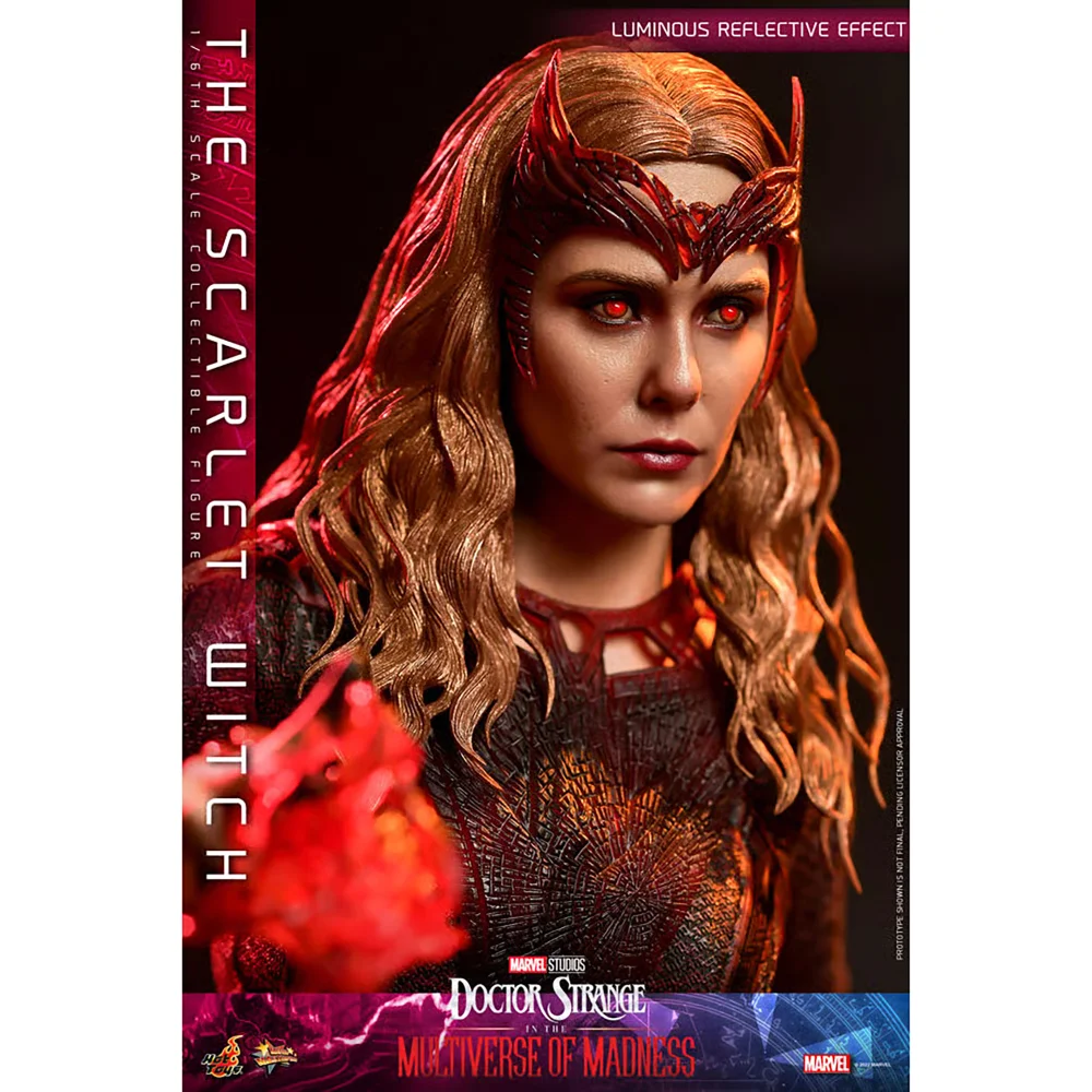 Hot Toys 1:6 Scale Marvel Doctor Strange in the Multiverse of Madness The Scarlet Witch Statue Image 1