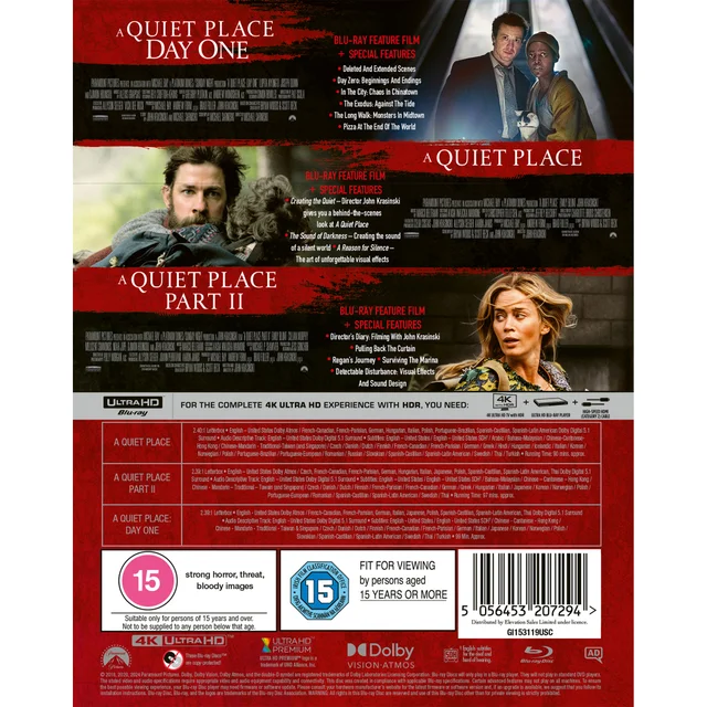 A Quiet Place 3-Movie Collection 4K Ultra HD