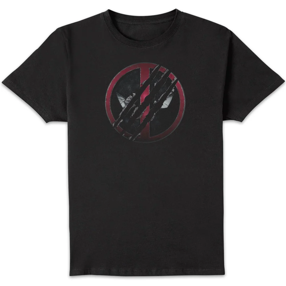 Deadpool & Wolverine Logo Unisex T-Shirt - Black - XS Image 1