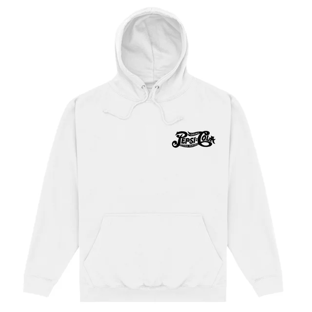 Pepsi Co. Retro Pepsi:Cola Hoodie - White