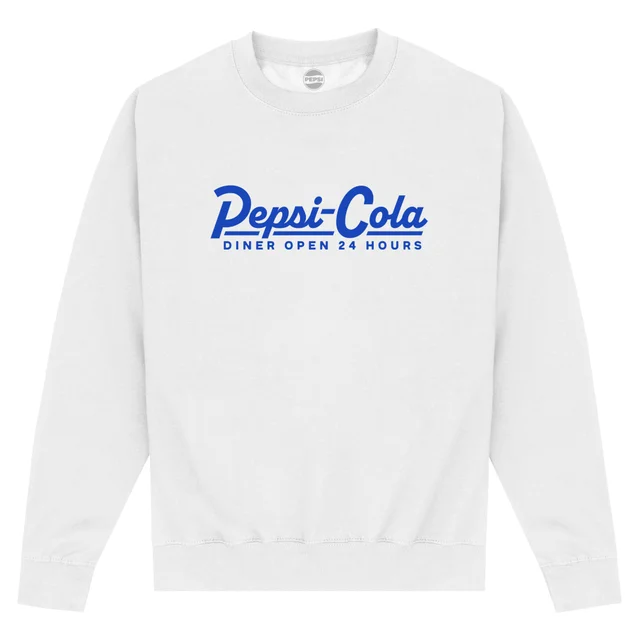 Pepsi Co. Ice Cold Pepsi Served Here! Sweatshirt - White