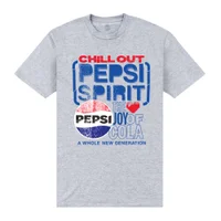 Pepsi Co. The Joy Of Cola Men's T-Shirt - Grey