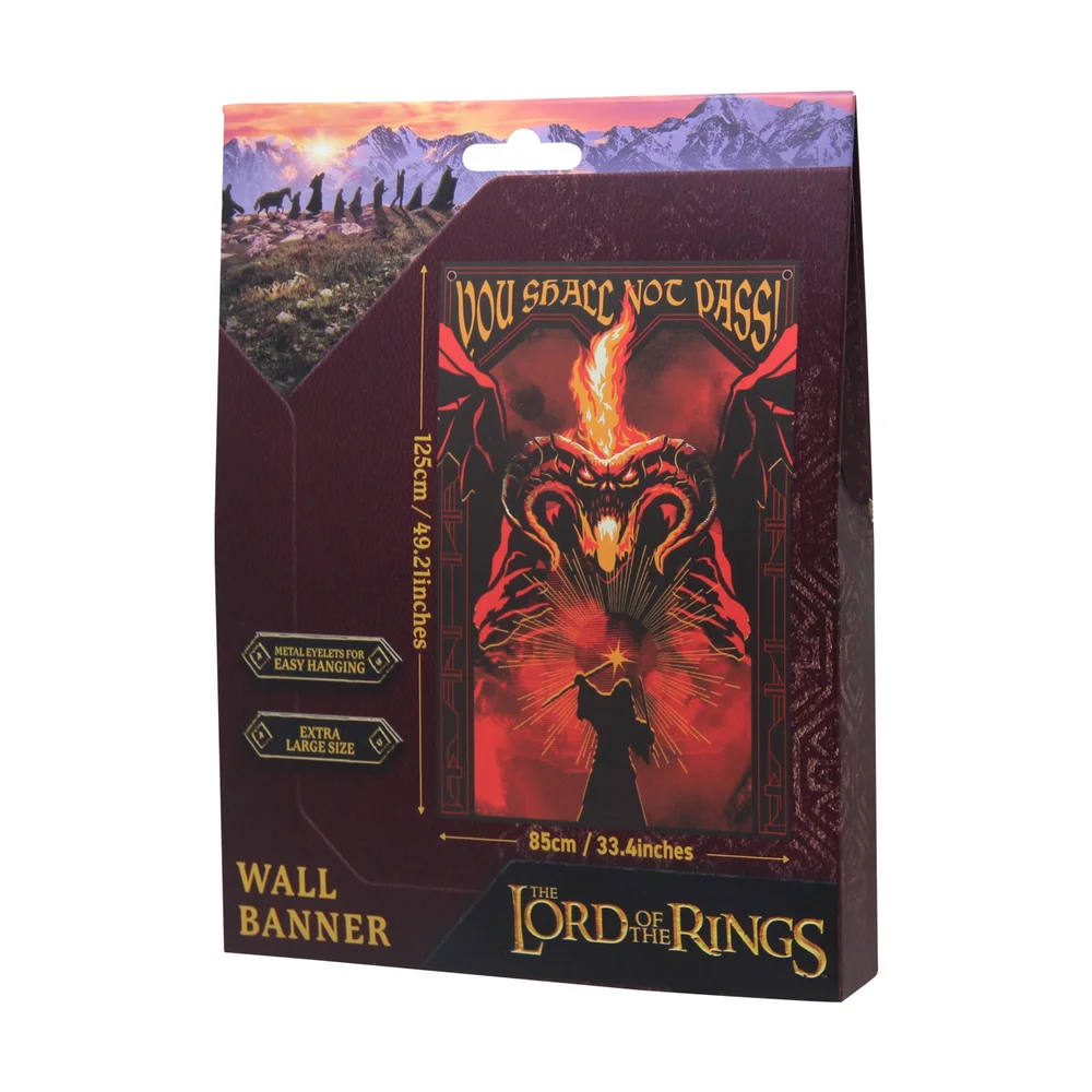 Lord of the Rings Wall Banner Image 1
