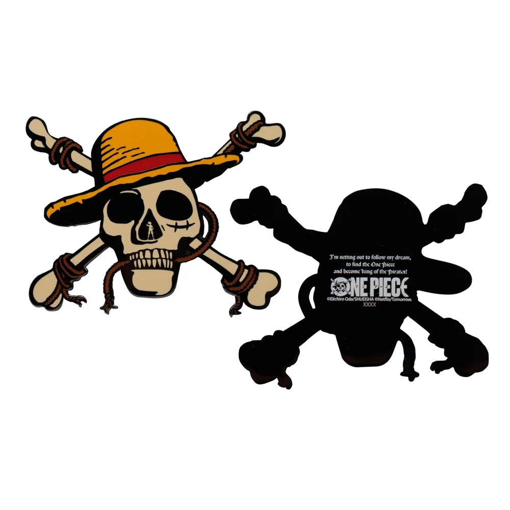 One Piece Limited Edition Jolly Roger Medallion Image 1