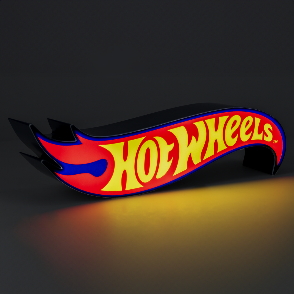 Hot Wheels Shaped Logo Light Image 1