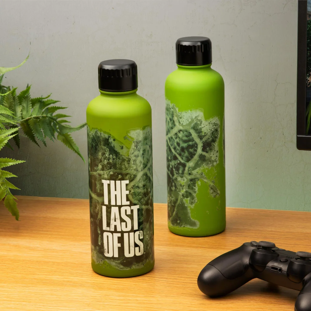 The Last Of Us Metal Water Bottle GITD Image 1