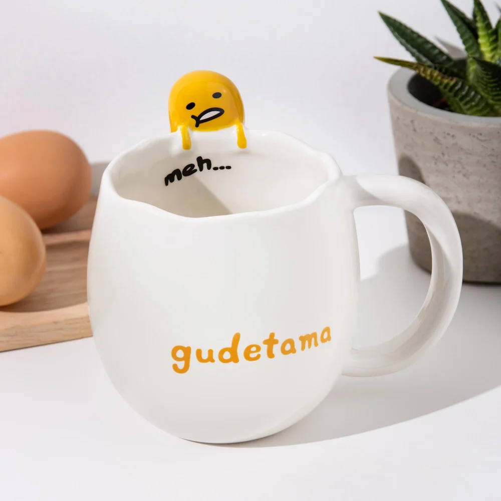 Gudetama Shaped Mug Image 1