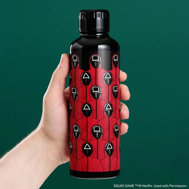 Squid Game Metal Water Bottle