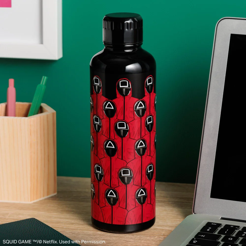 Squid Game Metal Water Bottle Image 1