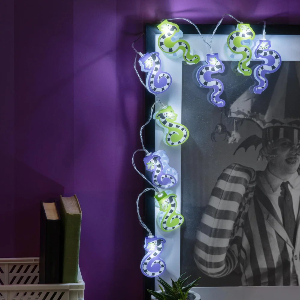 Beetlejuice Shaped String Lights Image 1