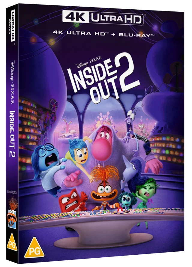 Disney Pixar's Inside Out 2 4K UHD