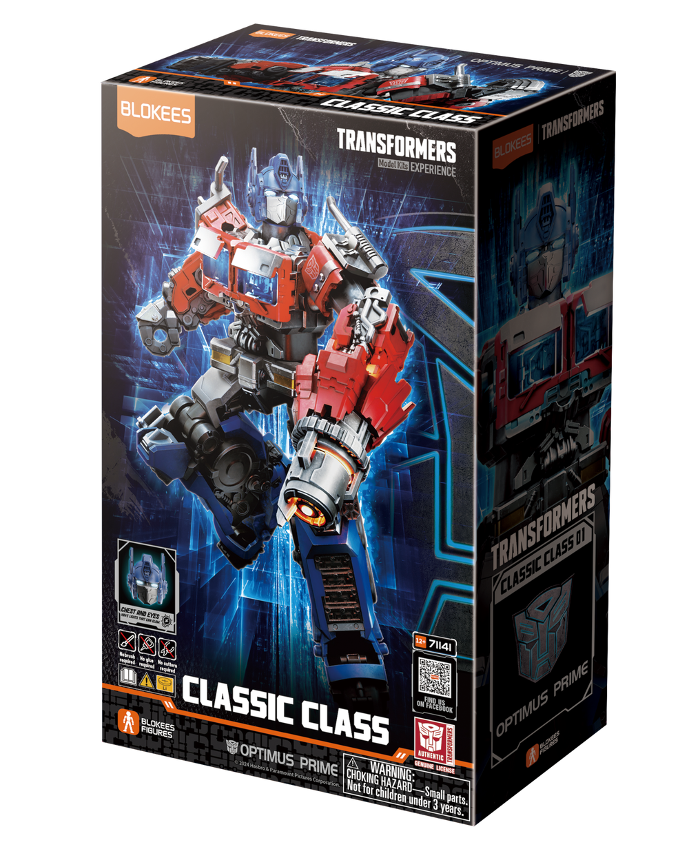 Blokees Figures Transformers Classic Class 01 Optimus Prime Action Figure Image 1
