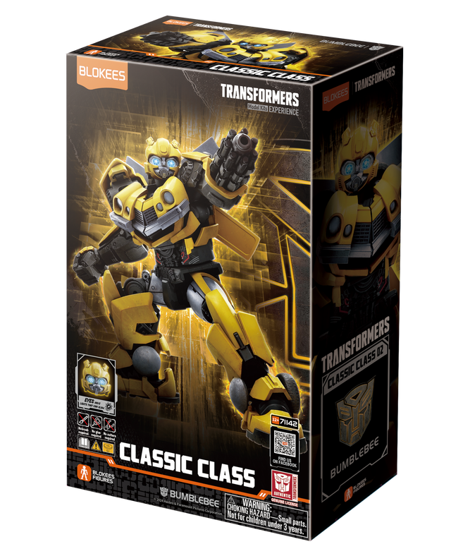 Blokees Figures Transformers Classic Class 02 Bumblebee Action Figure