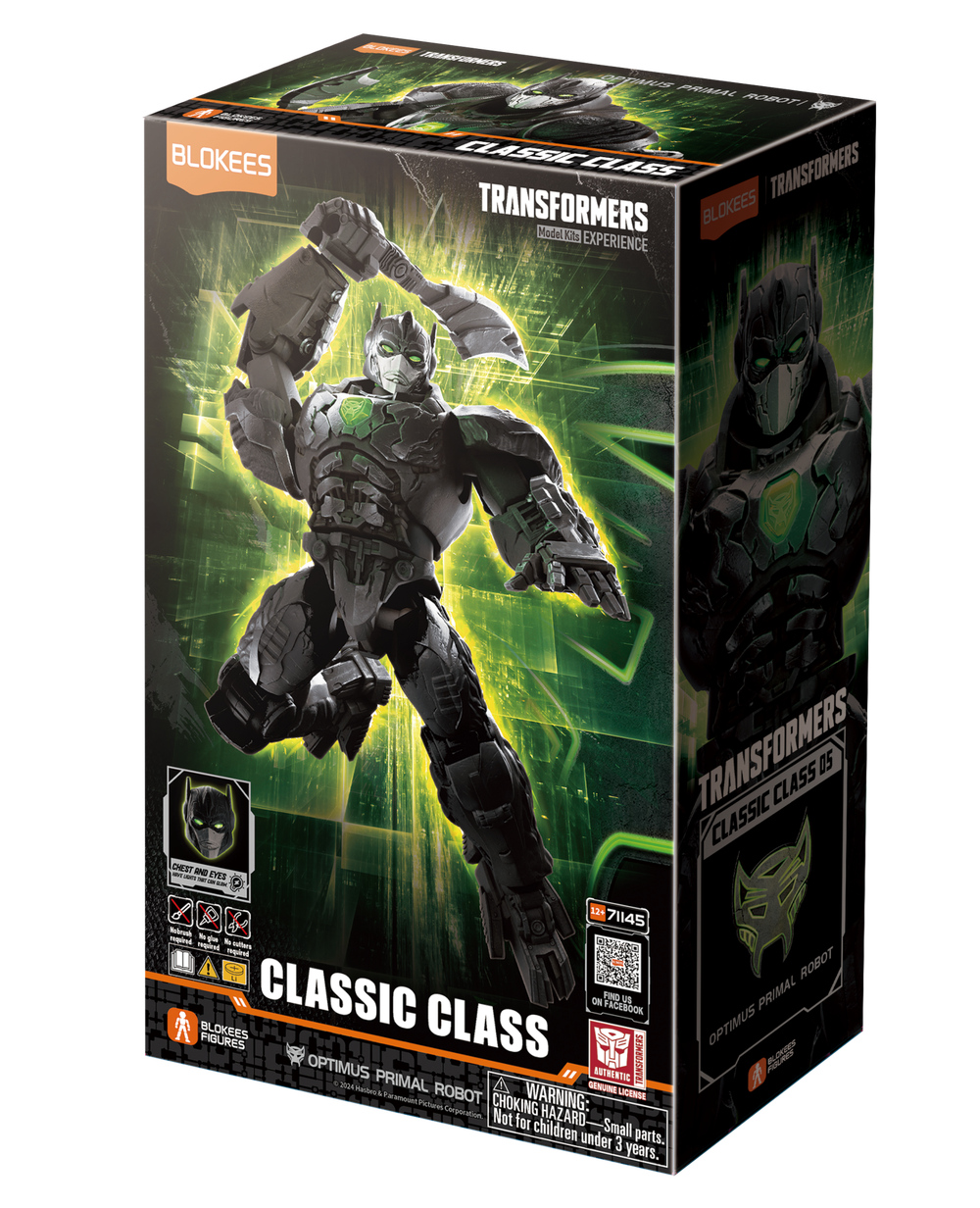 Blokees Figures Transformers Classic Class 05 Optimus Primal Robot Action Figure Image 1