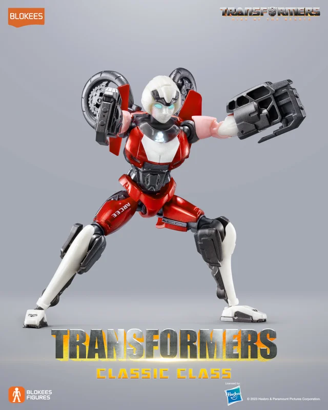 Blokees Figures Transformers Classic Class 07 Arcee Action Figure