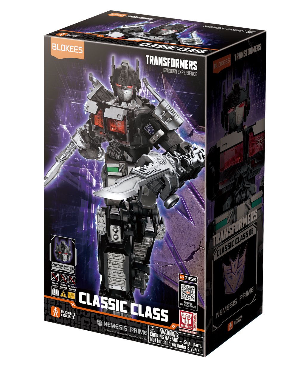 Blokees Figures Transformers Classic Class 08 Nemesis Prime Action Figure Image 1