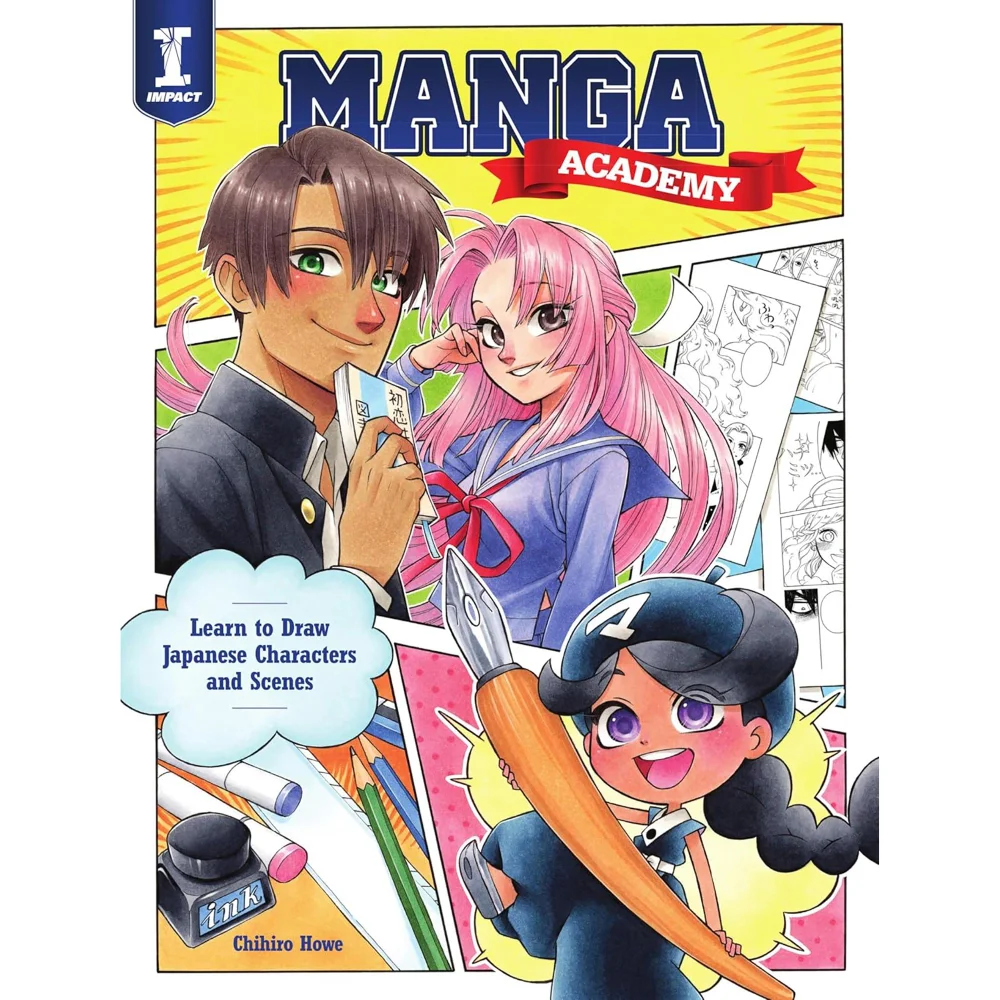 Manga Academy: Learn To Draw Japanese Characters & Scenes - Chihiro Howe Image 1