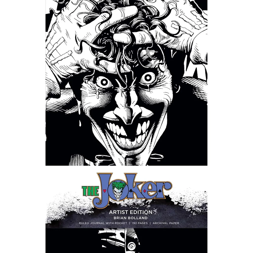 DC Comics: Joker Hardcover Ruled Journal: Artist Edition Image 1