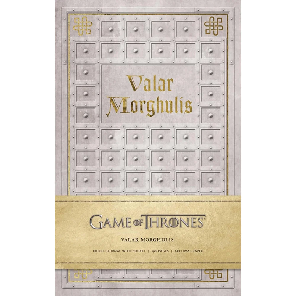 Game of Thrones: Valar Morghulis Hardcover Ruled Journal Image 1