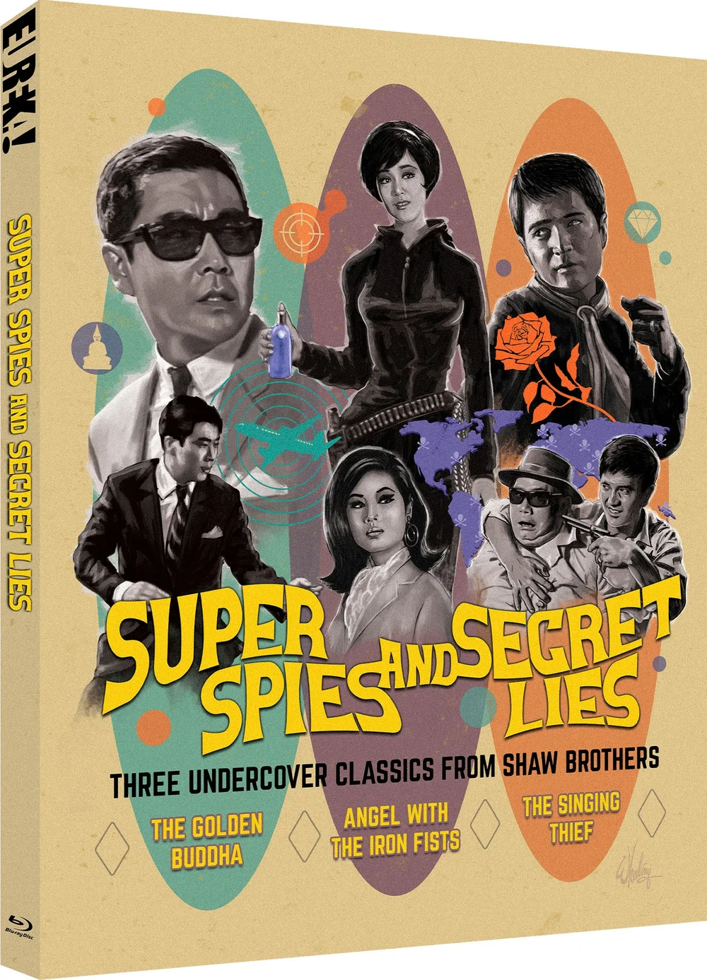 SUPER SPIES AND SECRET LIES (Eureka Classics) Limited Edition Two-disc Blu-ray Image 1
