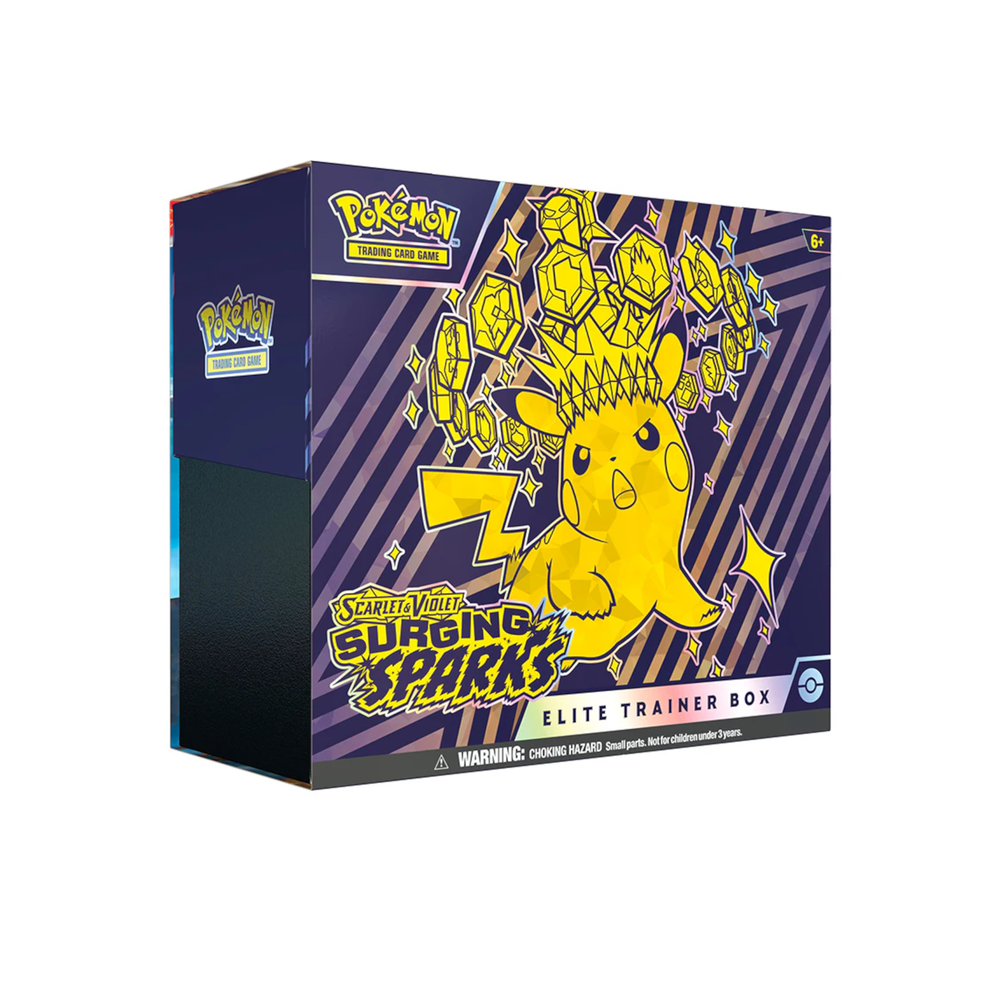 Pokémon TCG: Scarlet & Violet 8 Surging Sparks Elite Trainer Box Image 1
