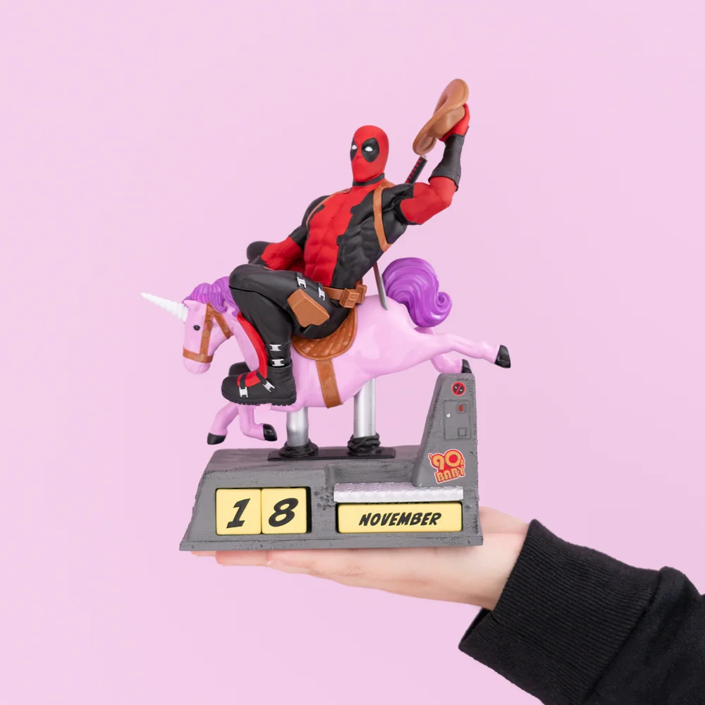 Marvel Deadpool 3D Perpetual Calendar Image 1