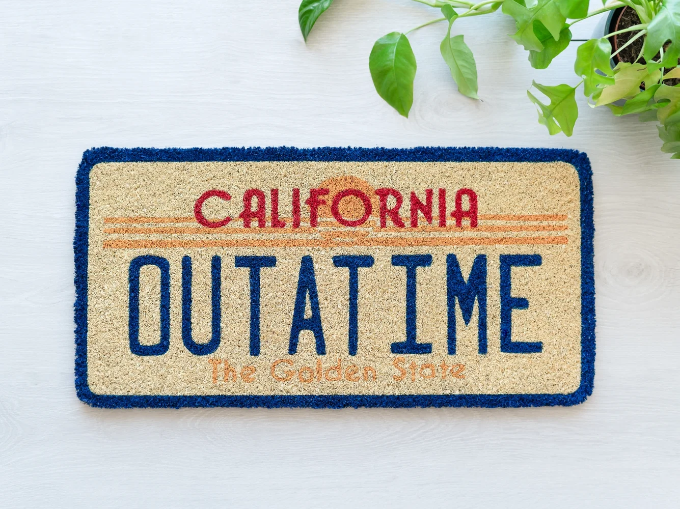 Back To The Future Door Mat Image 1
