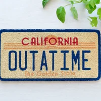 Back To The Future Door Mat