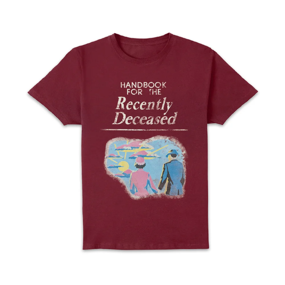 Beetlejuice Handbook For The Recently Deceased Unisex T-Shirt - Burgundy - S Image 1