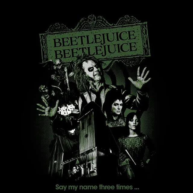 Beetlejuice Welcome Home Unisex T-Shirt - Black