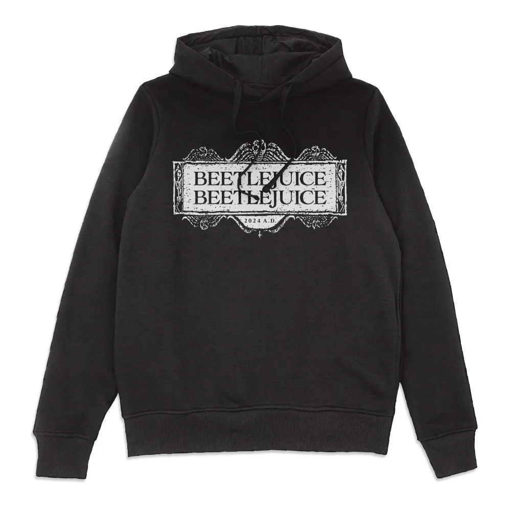 Beetlejuice Logo Hoodie - Black - XL Image 1