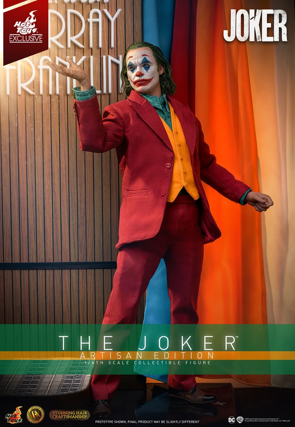 Hot Toys 1/6th Scale The Joker (Artisan Edition) Limited Edition Statue Image 1