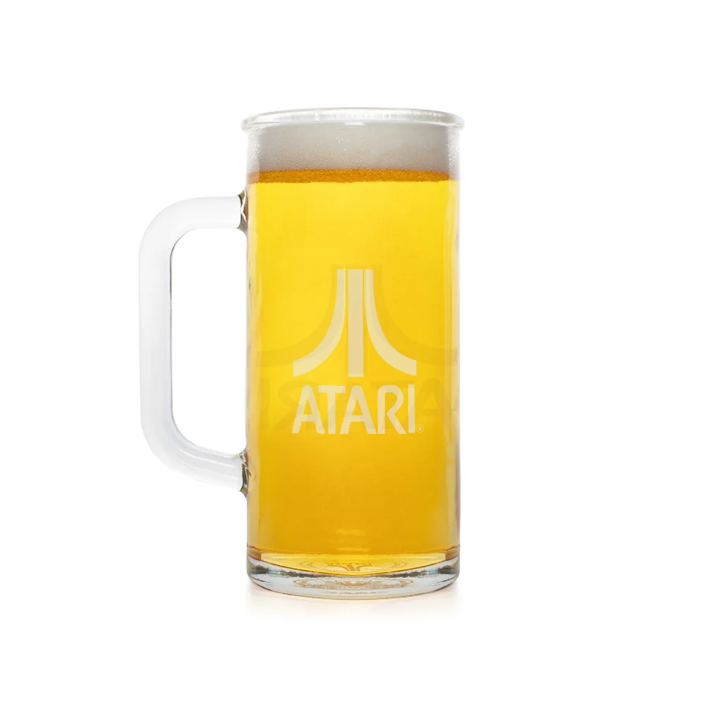 Official Atari Beer Glass - 1 Pint / 600ml Image 1