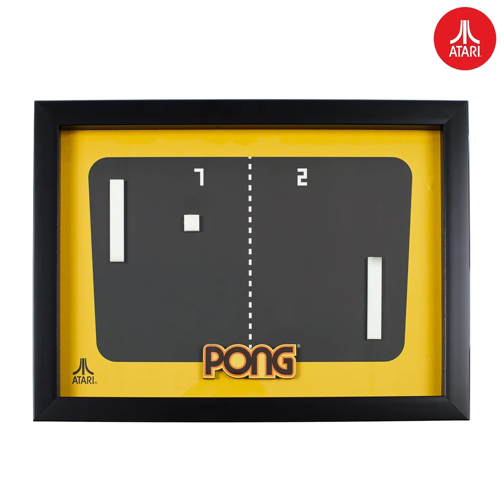 Official Atari 3D Wall Art - Pong Collection Image 1