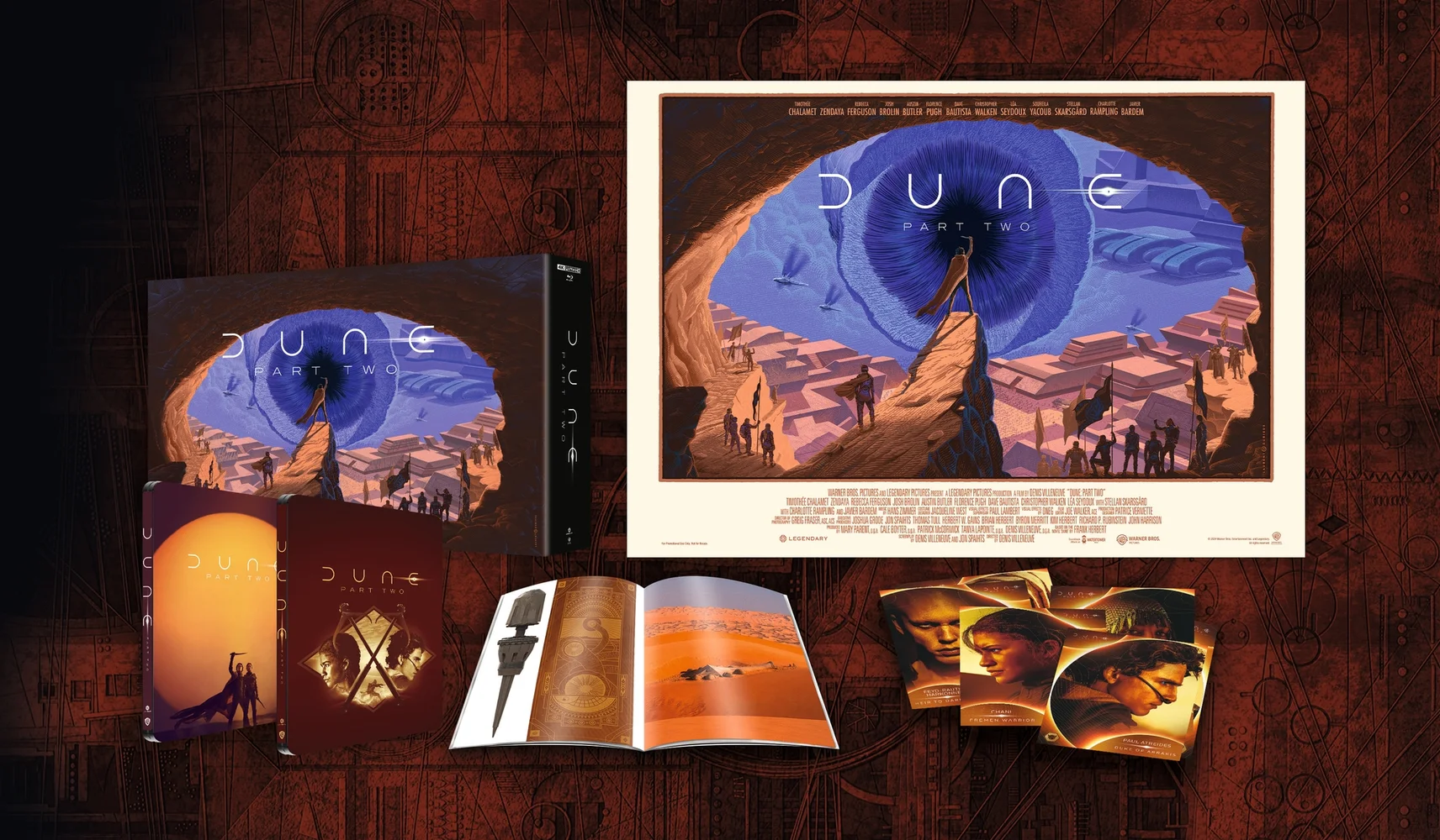 Dune: Part II Double Steelbook Collector’s Edition 4K Ultra HD Image 1