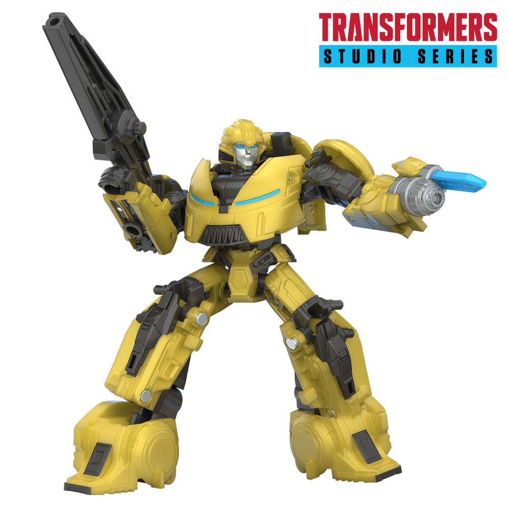 Transformers Studio Series Deluxe Class Transformers One Bumblebee (B-127) 4.5” Action Figure, 8+ Image 1