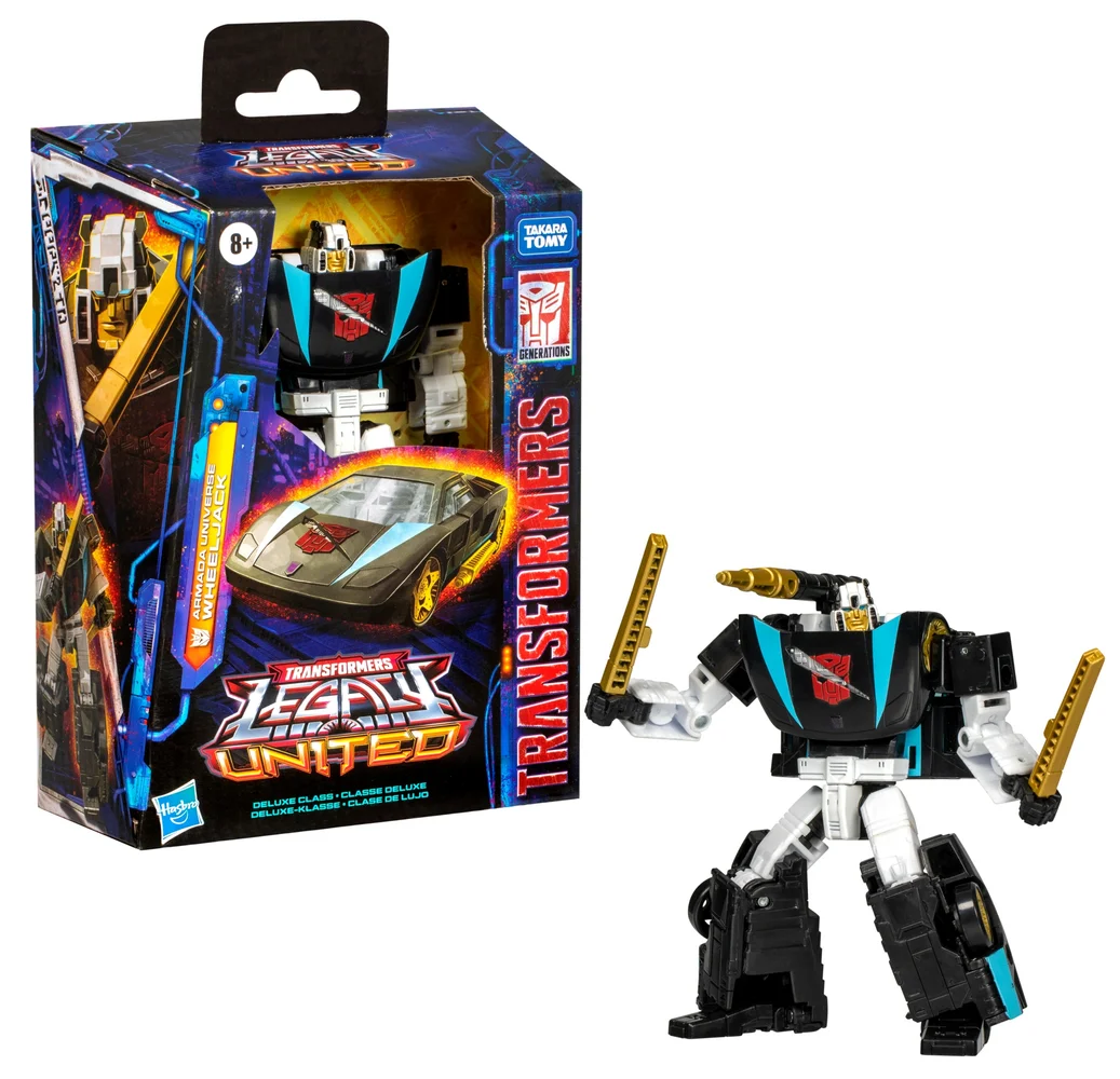Hasbro Transformers Legacy Deluxe Class Armada Universe Wheeljack 5.5” Action Figure, 8+ Image 1