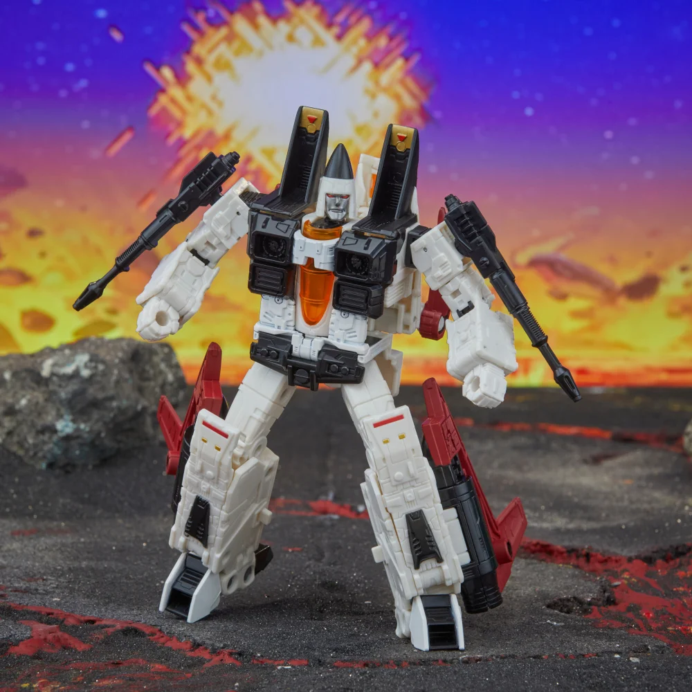 Hasbro Transformers Legacy United Voyager G1 Universe Ramjet 7” Action Figure, 8+ Image 1