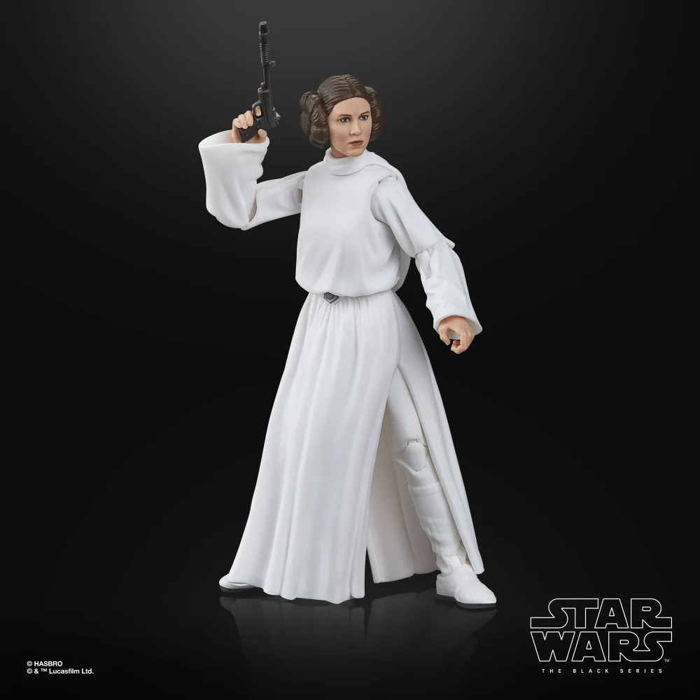 Star Wars The Black Series Princess Leia Organa, Star Wars: A New Hope Action Figure (6”) Image 1