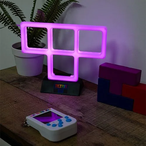 Tetris Neon Light Purple Image 1