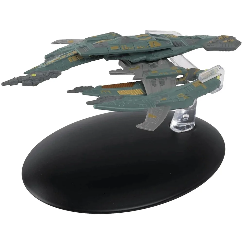 Eaglemoss Star Trek Breen Warship Die-Cast Model – Deep Space Nine Dominion Starship Collection Image 1