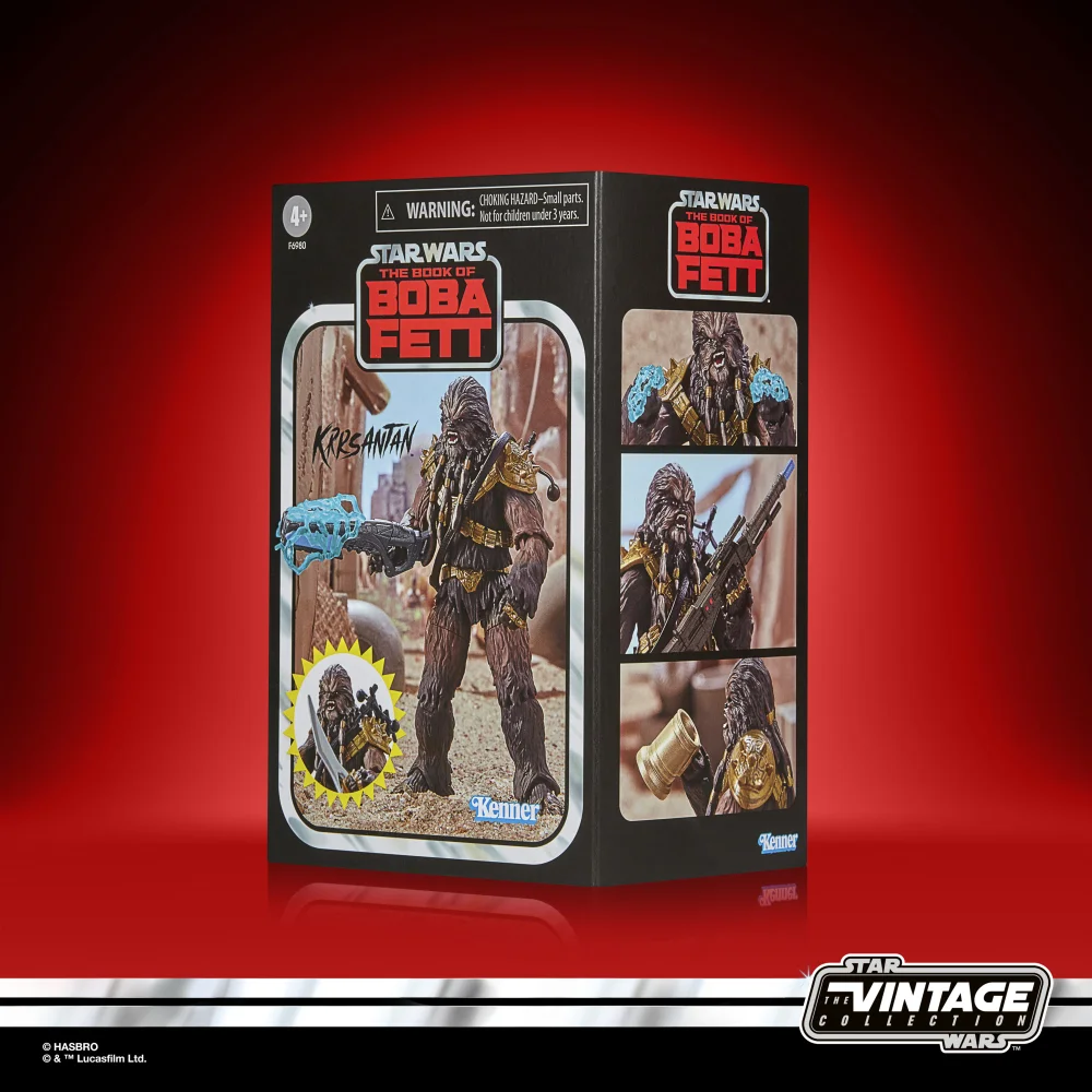 Hasbro Star Wars The Vintage Collection Krrsantan Action Figures (3.75”) Image 1